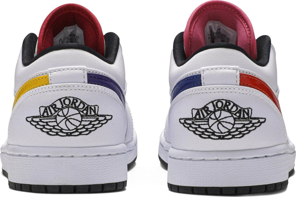 Air Jordan 1 Low 'Multi-Color Swoosh' CW7009-100